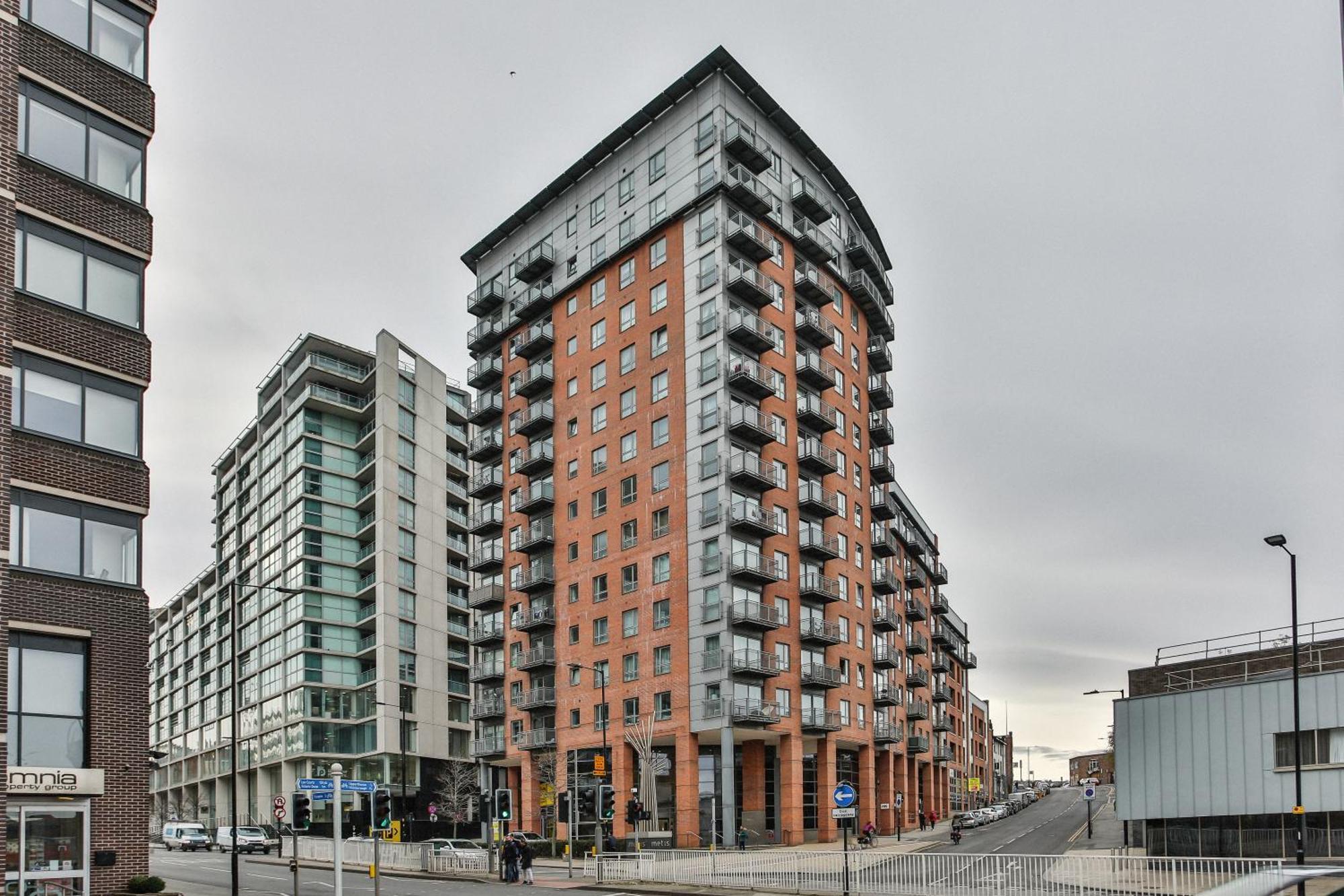 Skyview Apartment By Noknokstay - City Centre With Parking - Group, Family, Business Sheffield Exteriér fotografie